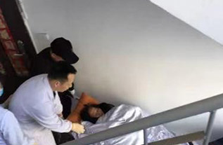 洛扎县病人院后返乡